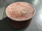Vintage metalen hoedendoos, Antiek en Kunst, Curiosa en Brocante, Ophalen of Verzenden