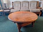 ronde eikenhouten salontafel, Antiek en Kunst, Ophalen of Verzenden