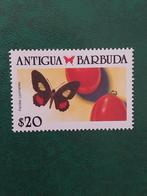 Antigua&Barbuda 1319 vlinders $20 1990 postfris mi 18 eu, Ophalen of Verzenden, Dier of Natuur