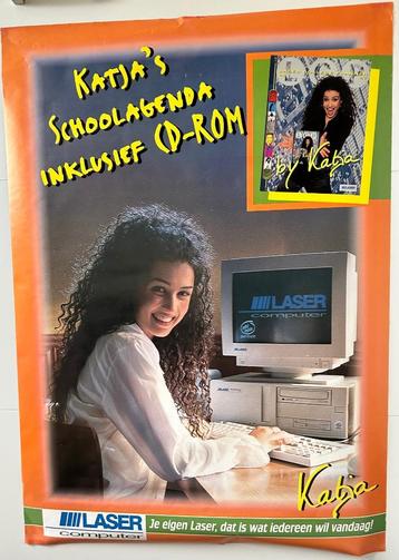 Poster Katja Schuurman en een CD beschikbaar voor biedingen