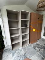 4 hoge keukenkasten., Huis en Inrichting, Keuken | Keukenelementen, Ophalen, Gebruikt, 200 cm of meer, Grijs