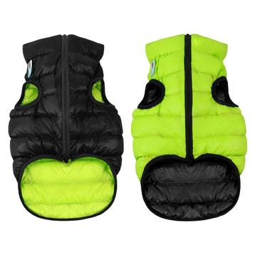 AiryVest Versatile Hondenjas Omkeerbaar M47 Lime-Black -50%! beschikbaar voor biedingen