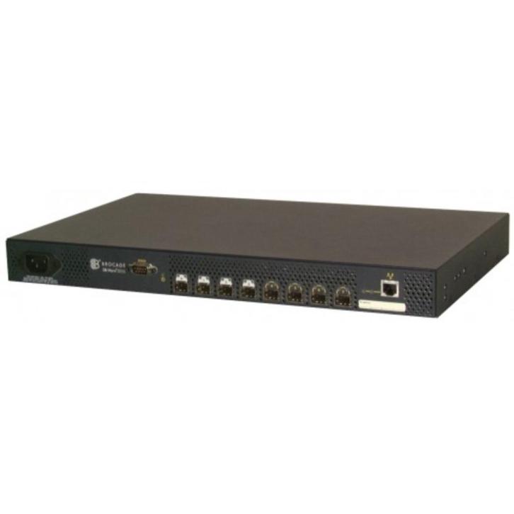 Brocade Silkworm 3200 8-Port Fiber Channel Gigabit Switch, Computers en Software, Netwerk switches, Gebruikt, Verzenden