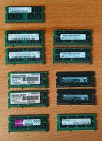 Laptop RAM DDR3 (5 x 4GB) en DDR2 (3 x 1GB), Computers en Software, RAM geheugen, Gebruikt, DDR3, Ophalen of Verzenden, Laptop