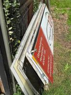 Trespa platen reclame borden, Doe-het-zelf en Verbouw, Platen en Panelen, Ophalen, Gebruikt, Overige materialen, Minder dan 20 mm