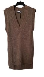 Zara Gebreide Vest Maat M, Kleding | Dames, Truien en Vesten, Maat 38/40 (M), Bruin, Zara, Nieuw