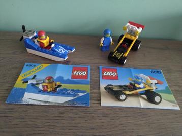 lego town 6508 wave racer en 6510 mud runner beschikbaar voor biedingen