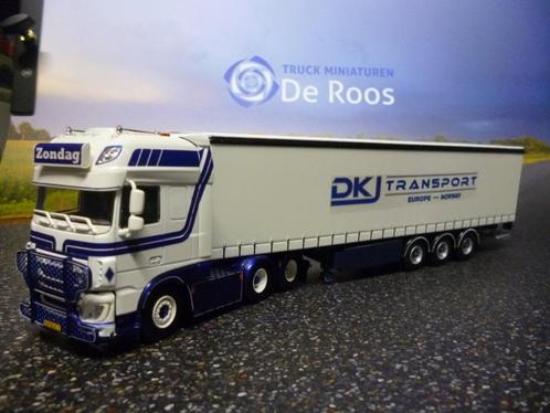 WSI DAF XF 106 Zondag met trailer en certificaat, Hobby en Vrije tijd, Modelauto's | 1:50, Nieuw, Bus of Vrachtwagen, Wsi, Ophalen of Verzenden