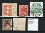 Kampen 3 Langebalk Arabisch maandcijfer 5x (9430), Verzenden, T/m 1940, Gestempeld
