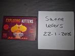 Spel, exploding kittens party pack, Ophalen of Verzenden, Zo goed als nieuw