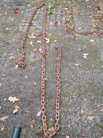 Zware scheepsketting / sleepketting 6,20m teab  beschikbaar voor biedingen