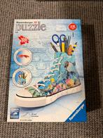 3d puzzel / pennenbakje schoen, Ophalen of Verzenden, Meer dan 50 stukjes, Zo goed als nieuw, 6 jaar of ouder