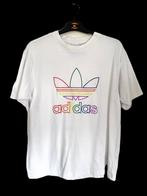 ADIDAS wit t shirt small ronder hals korte mouwen BCBC, Maat 46 (S) of kleiner, Ophalen of Verzenden, Wit, Zo goed als nieuw