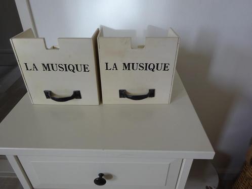 RIVIERA MAISON 2 CD BAKJES LA MUSIQUE OUDE COLLECTIE, Huis en Inrichting, Woonaccessoires | Overige, Gebruikt, Ophalen of Verzenden