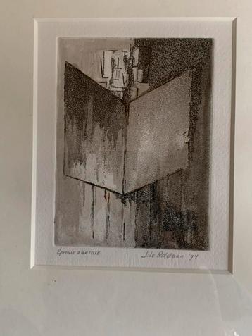 Joke Roldaan - Tekening uit 1994, Ingelijst beschikbaar voor biedingen