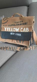 Yellow Cab tas vintage schooltas schoudertas collector item, Sieraden, Tassen en Uiterlijk, Tassen | Schooltassen, Schoudertas