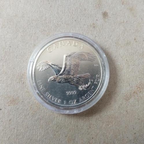 1 oz Silver Canadian Bald Eagle 2014 - Royal Canadian Mint, Postzegels en Munten, Edelmetalen en Baren, Zilver, Ophalen of Verzenden