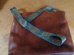 MICMACBAGS leren schoudertas, Sieraden, Tassen en Uiterlijk, Tassen | Schoudertassen, Overige merken, Bruin, Ophalen of Verzenden