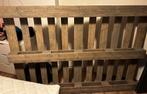 Palletbed 140x200, Huis en Inrichting, Slaapkamer | Matrassen en Bedbodems, Ophalen, Gebruikt, 140 cm, Twijfelaar