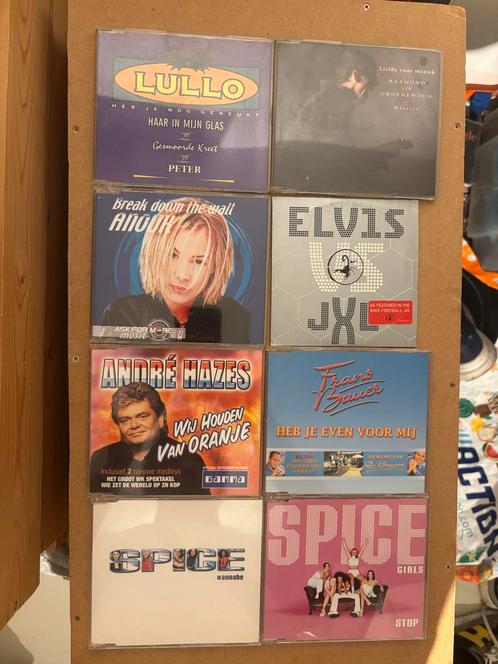 Cd singles Lullo, Anouk, Hazes, Bauer, Spice Girls, Cd's en Dvd's, Cd's | Overige Cd's, Gebruikt, Ophalen of Verzenden