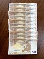50 euro biljet (10 stuks), Postzegels en Munten, Bankbiljetten | Europa | Eurobiljetten, Ophalen of Verzenden, Finland, 500 euro