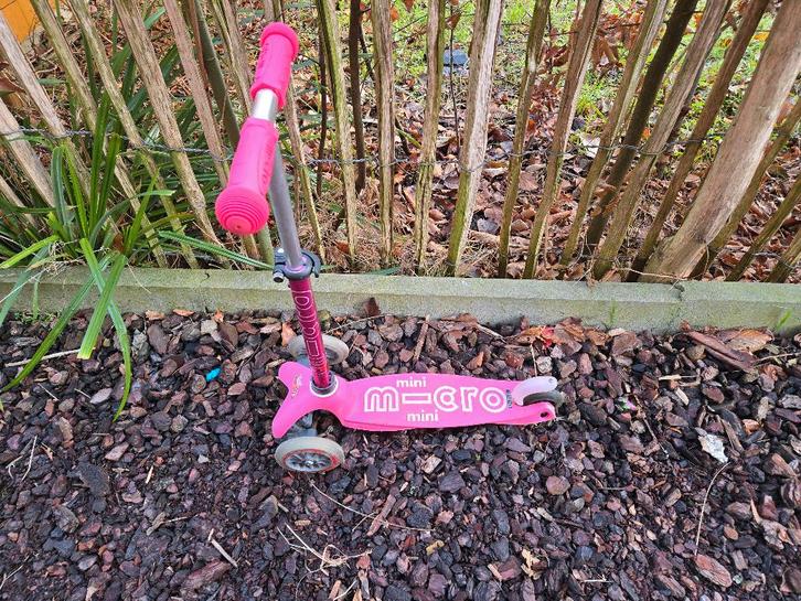 Roze Micro Step in goede staat, Fietsen en Brommers, Steps, Gebruikt, Gewone step, Ophalen