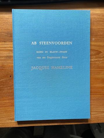 Ab Steenvoorden (etsen). Echo in blauw-zwart beschikbaar voor biedingen