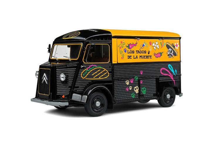 1:18 Solido Citroën HY 1969 foodtruck, Hobby en Vrije tijd, Modelauto's | 1:18, Nieuw, Auto, Solido, Ophalen of Verzenden