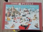 Nieuw in doos, Disney kerst puzzle 1000 stukjes, Hobby en Vrije tijd, Denksport en Puzzels, Ophalen, 500 t/m 1500 stukjes, Nieuw