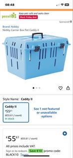 Nobby Carrier Box Pet Caddy, Dieren en Toebehoren, Transportboxen, Ophalen of Verzenden