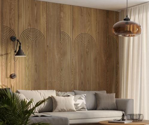 Exclusieve Groove 3D lijn wandpanelen | 28 designs, Huis en Inrichting, Woonaccessoires | Wanddecoraties, Nieuw, Ophalen of Verzenden