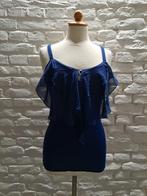 Spaghetti top only maat 36, Only, Zo goed als nieuw, Verzenden, Blauw