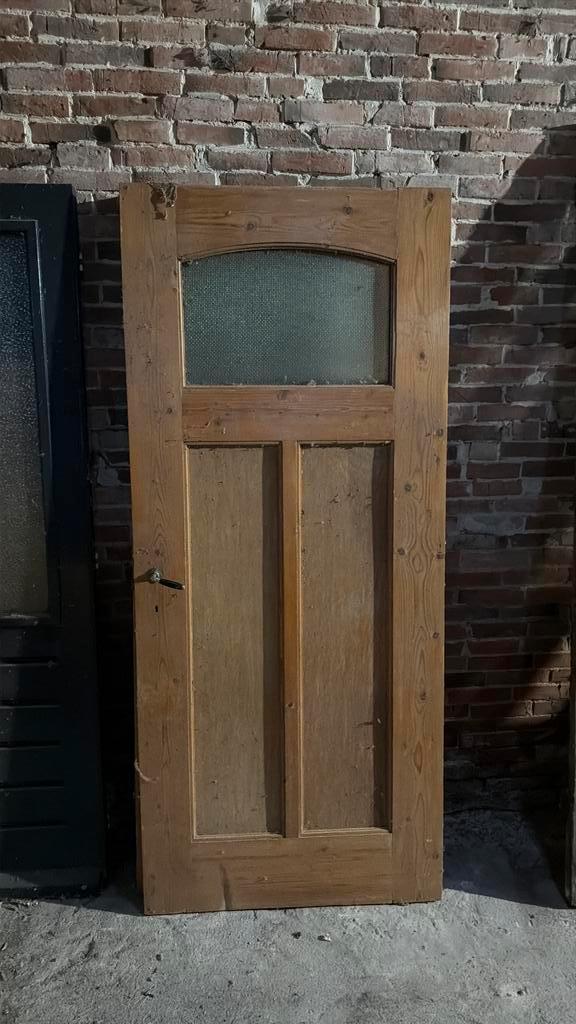 Oude boerderijdeuren, Doe-het-zelf en Verbouw, Deuren en Horren, Zo goed als nieuw, Binnendeur, 200 tot 215 cm, Hout, Ophalen
