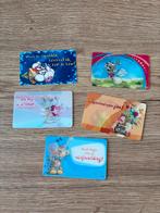 5 Diddl cadeau pasjes met leuke verschillende teksten, Ophalen of Verzenden, Diddl, Zo goed als nieuw, Overige typen