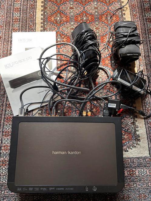 Harman Kardon Receiver, Audio, Tv en Foto, Home Cinema-sets, Zo goed als nieuw, Dvd-speler, 5.1-systeem, 40 tot 70 watt, Overige merken