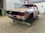Alfa Romeo Bertone 2.0 GTV Carroserie, gestraald op bok, Blauw, Bedrijf, Alfa Romeo, Coupé