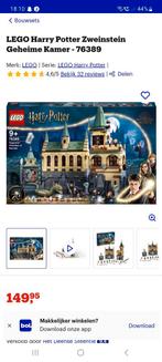 Harry potter lego, de geheime kamer van Zweinstein, Kinderen en Baby's, Speelgoed | Duplo en Lego, Ophalen of Verzenden, Zo goed als nieuw