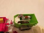 Playmobil jeep met paarden trailer, Gebruikt, Ophalen of Verzenden