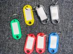 Sleutelhangers met beschrijfbare labels – 7 stuks nieuw, Verzenden, Nieuw, Overige typen