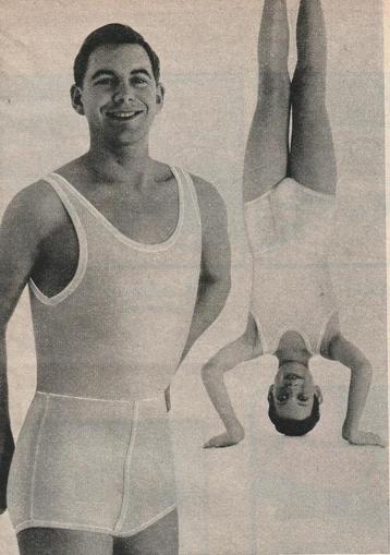 Retro reclame 1959 Jansen Tilanus jongens en heren ondergoed beschikbaar voor biedingen