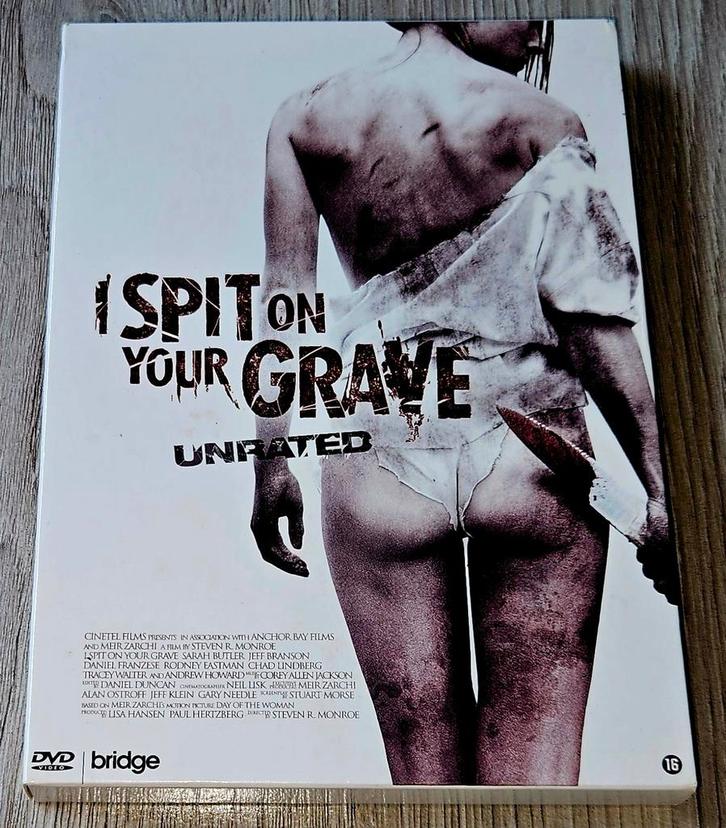 I Spit on Your Grave - Unrated DVD, Cd's en Dvd's, Dvd's | Horror, Zo goed als nieuw, Gore, Vanaf 16 jaar, Ophalen of Verzenden