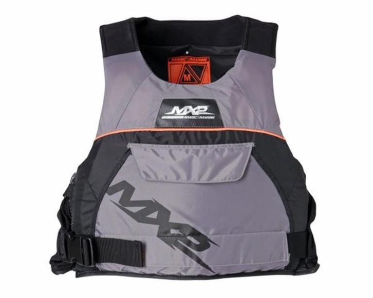 MAGIC MARINE MX2 Vest, XXS, Grijs/Zwart, -35% korting OP=OP!, Watersport en Boten, Watersportkleding, Nieuw, Reddingsvest of Zwemvest