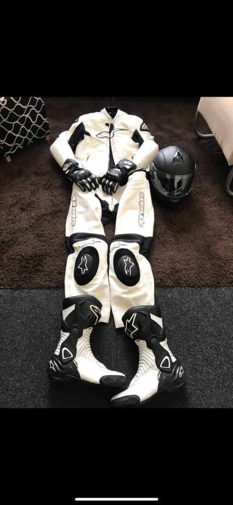 Motorpak alpinestar maat 56 44 45 m l, Motoren, Kleding | Motorkleding, Combipak, Heren, Tweedehands, Ophalen