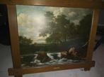 J. Van Ruisdael canvassen 2 stuks beide 78 bij 63 cm, Antiek en Kunst, Ophalen of Verzenden