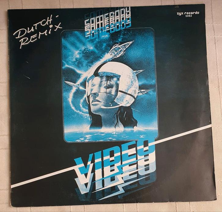 Vinyl 12" Video - Somebody (Dutch remix) - 5082 - 1983, Cd's en Dvd's, Vinyl | Pop, Zo goed als nieuw, 1980 tot 2000, 12 inch