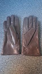 Bruine vintage leren handschoenen - Zo goed als nieuw, Kleding | Dames, Mutsen, Sjaals en Handschoenen, Maat 38/40 (M), Onbekend