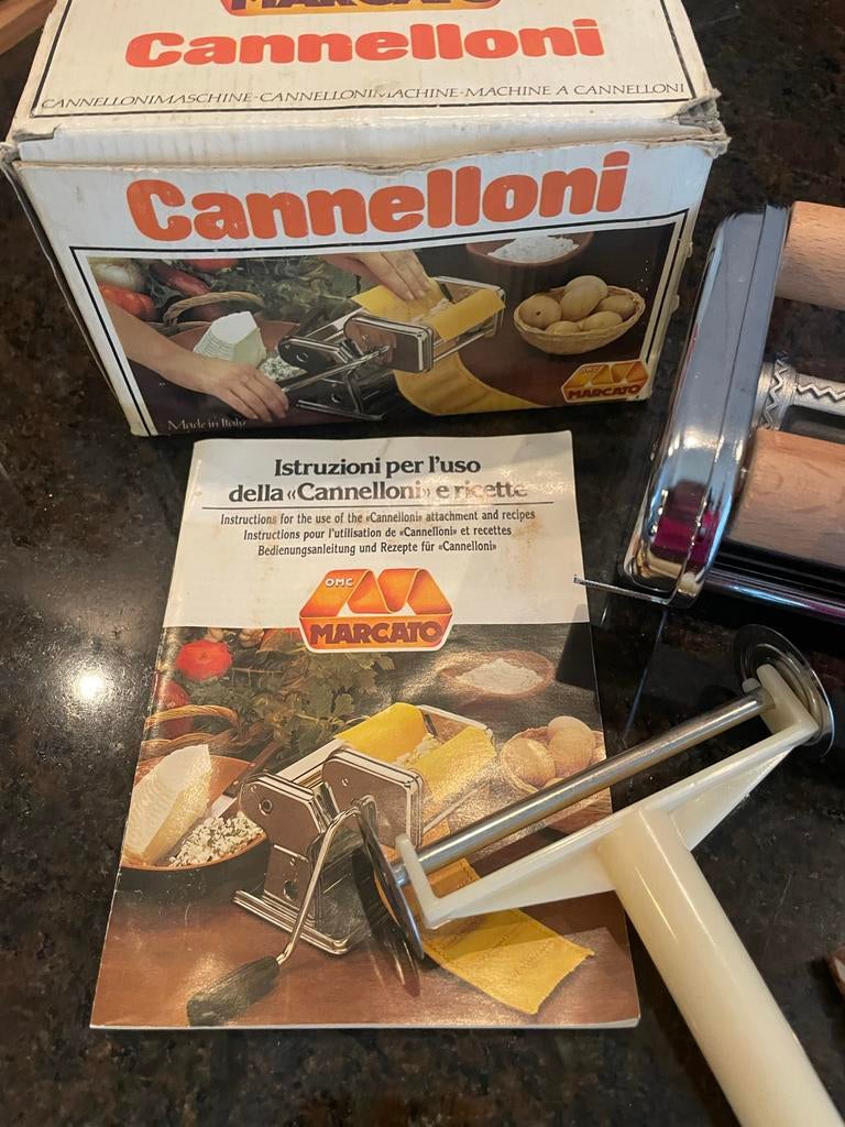 Marcato Cannelloni Machine Pasta Machine, Huis en Inrichting, Keuken | Keukenbenodigdheden, Ophalen of Verzenden, Gebruikt