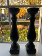 Twee stenen kandelaren, Huis en Inrichting, Woonaccessoires | Kandelaars en Kaarsen, Ophalen, Overige materialen, Zo goed als nieuw