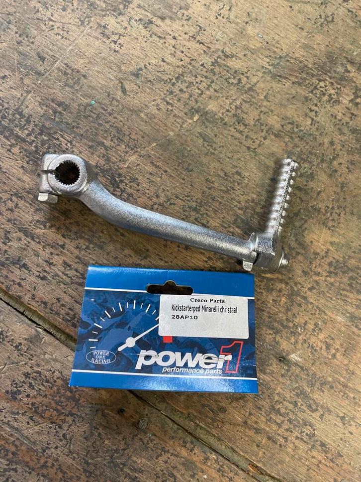 Kickstart pedaal Minarelli Chrome staal scooter, Fietsen en Brommers, Brommeronderdelen | Algemeen, Nieuw, Overige typen, Ophalen of Verzenden