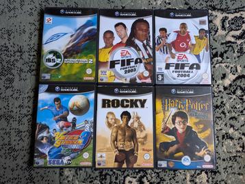 Gamecube Games - FIFA, ISS, Rocky, Harry Potter beschikbaar voor biedingen